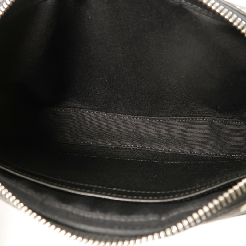 CELINE 塗層帆布Shoulder Bag銀扣肩背袋-4