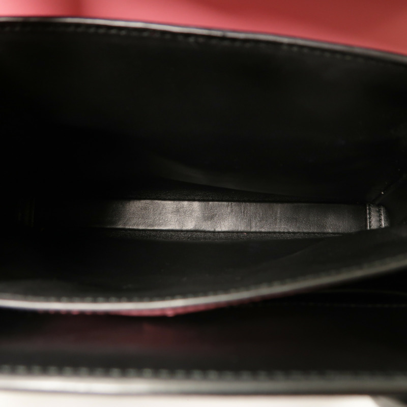 PRADA 牛皮皮革2 Way Shoulder Bag金扣手挽肩背兩用袋-4