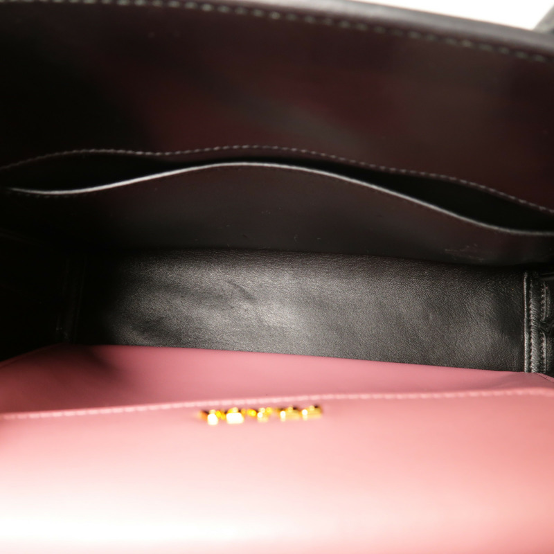 PRADA 牛皮皮革2 Way Shoulder Bag金扣手挽肩背兩用袋-6