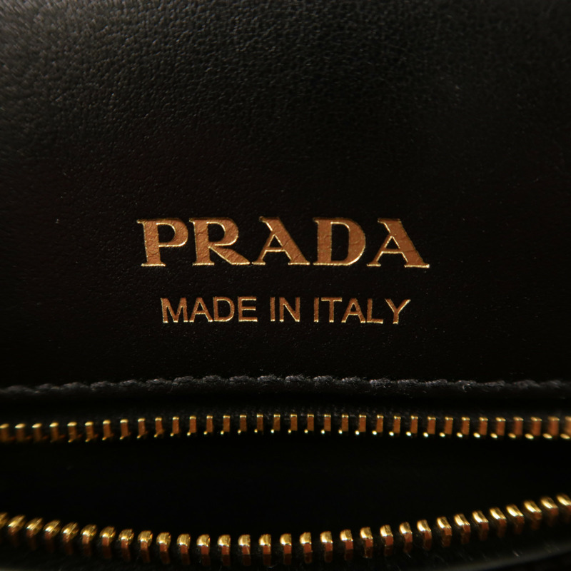 PRADA 牛皮皮革2 Way Shoulder Bag金扣手挽肩背兩用袋-7
