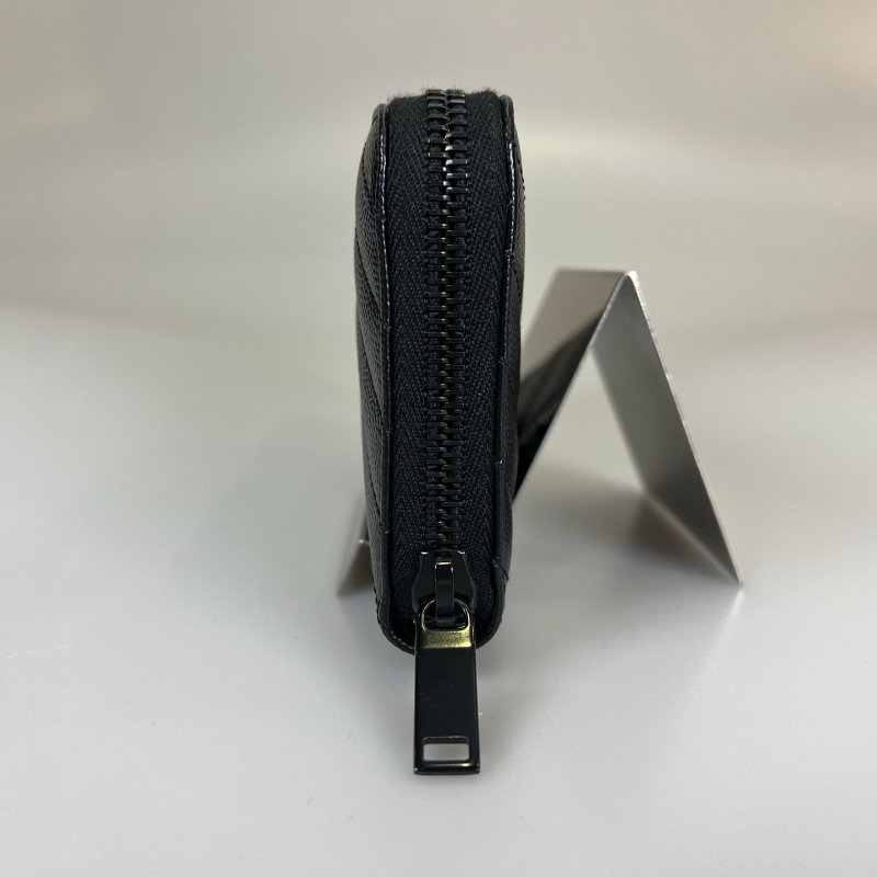 YSL 358094 黑魚子醬ㄇ拉長夾-3