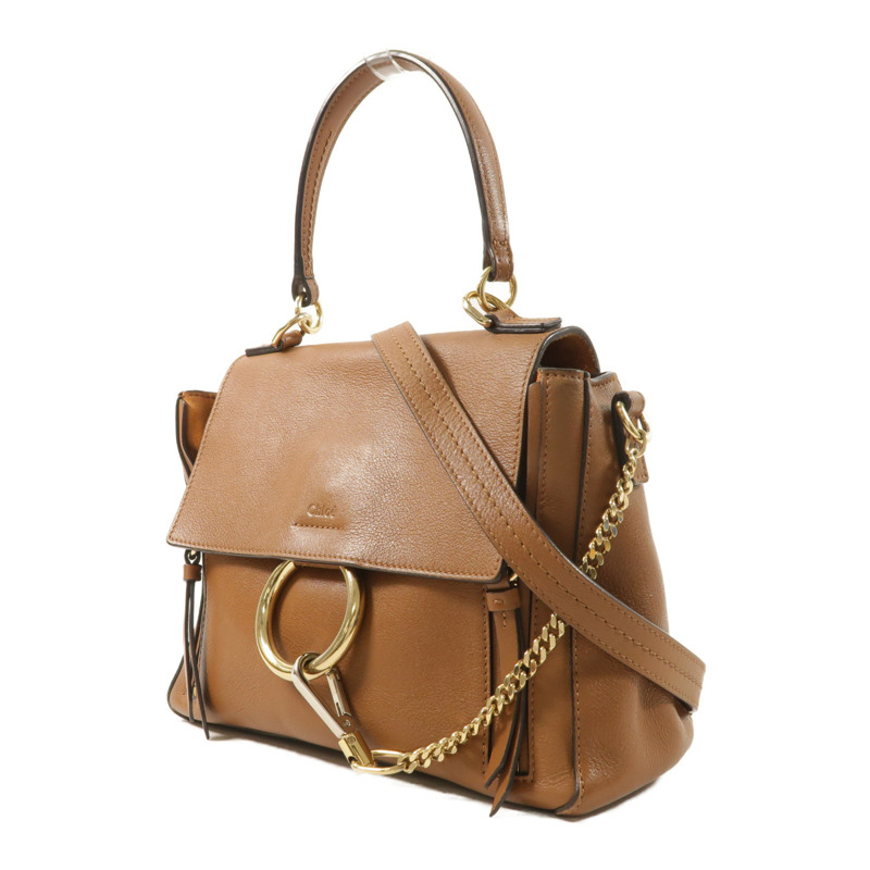 Chloe 牛皮皮革Faye Day手挽肩背兩用袋-2