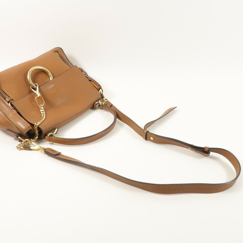 Chloe 牛皮皮革Faye Day手挽肩背兩用袋-9