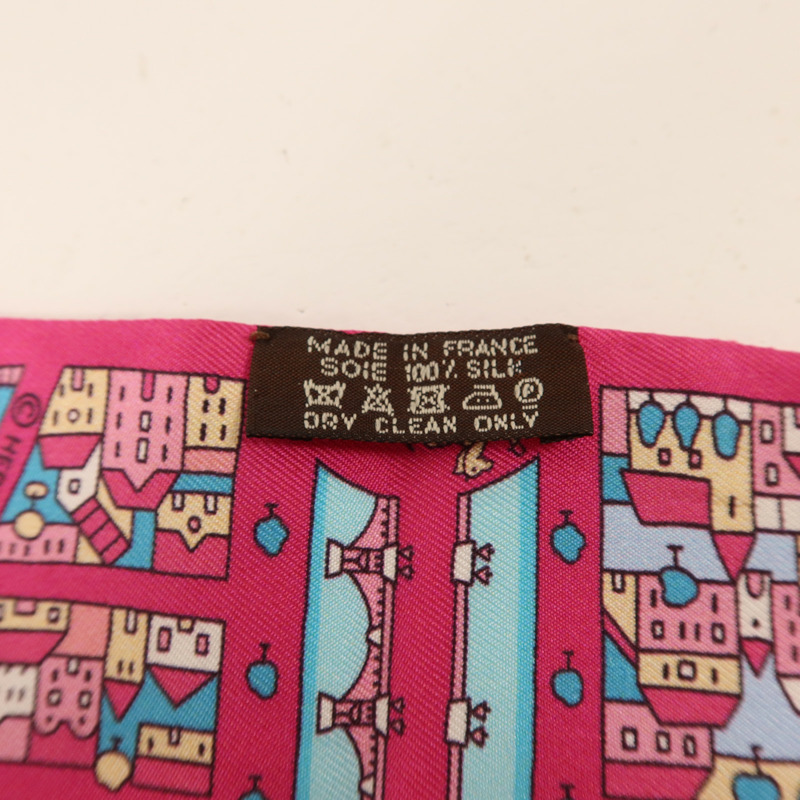HERMES 絲質Twilly絲巾-6