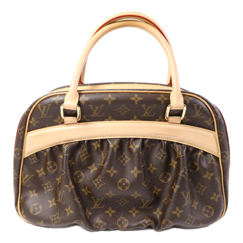 LOUIS VUITTON Monogram Mizi金扣手挽袋-1
