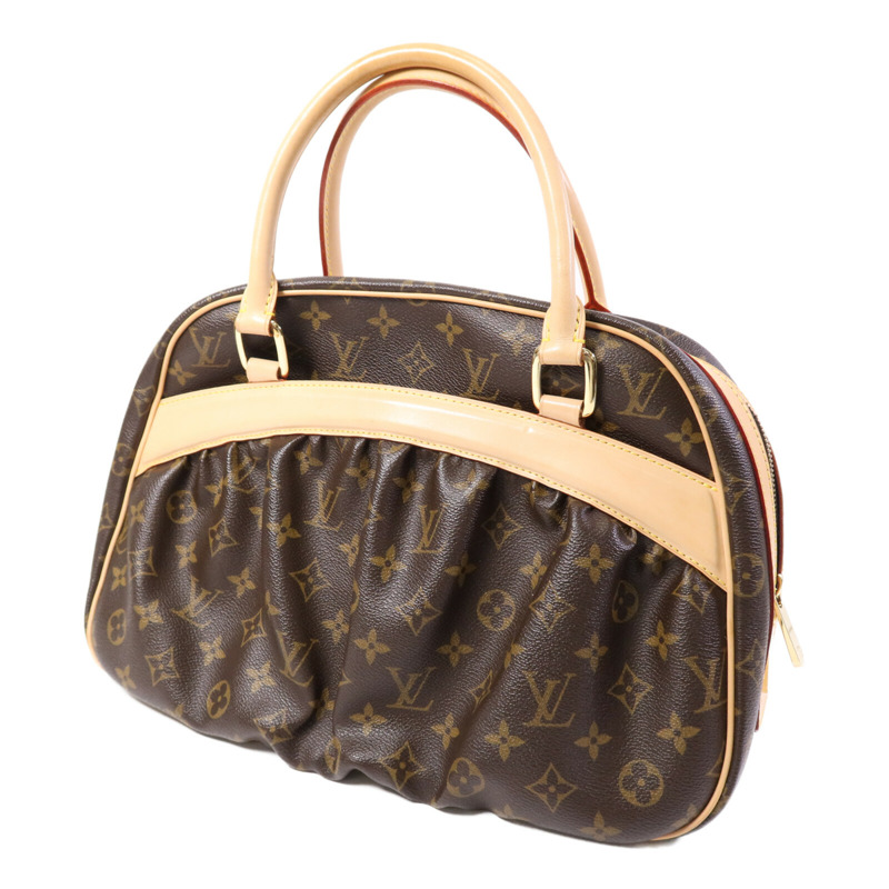 LOUIS VUITTON Monogram Mizi金扣手挽袋-2