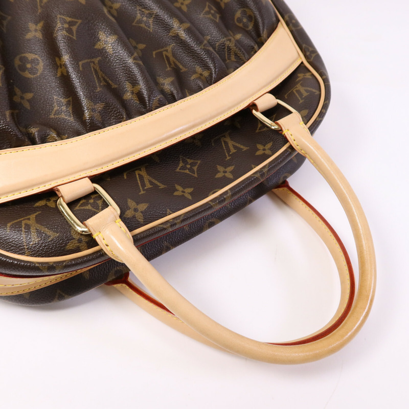 LOUIS VUITTON Monogram Mizi金扣手挽袋-3
