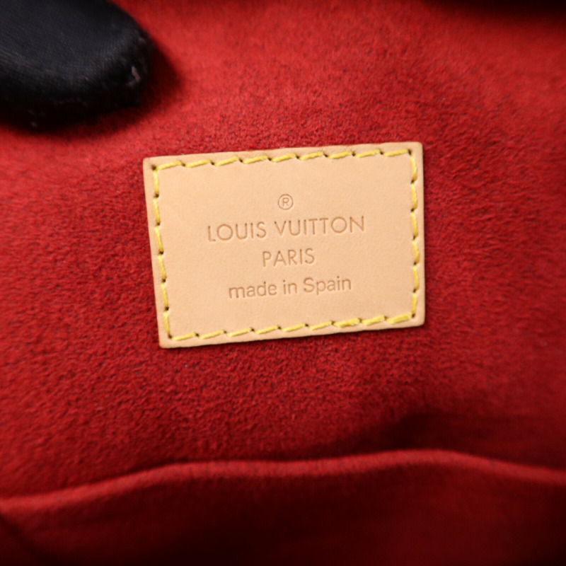 LOUIS VUITTON Monogram Mizi金扣手挽袋-6