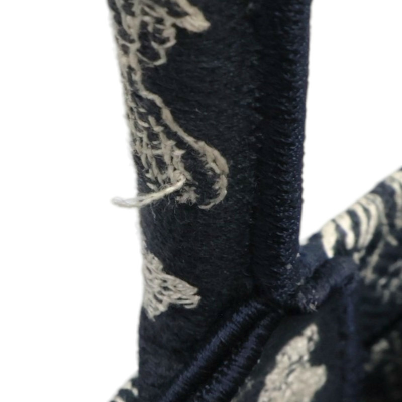 藍色 刺繡帆布 Book Tote M 托特包【Dior 迪奧】 M1296ZRGO-17