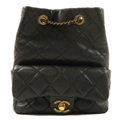 CHANEL 牛皮皮革Backpack背包