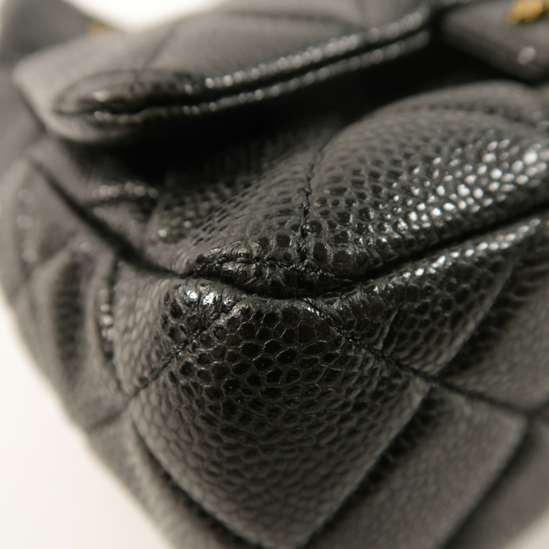 CHANEL 牛皮皮革Backpack背包-11