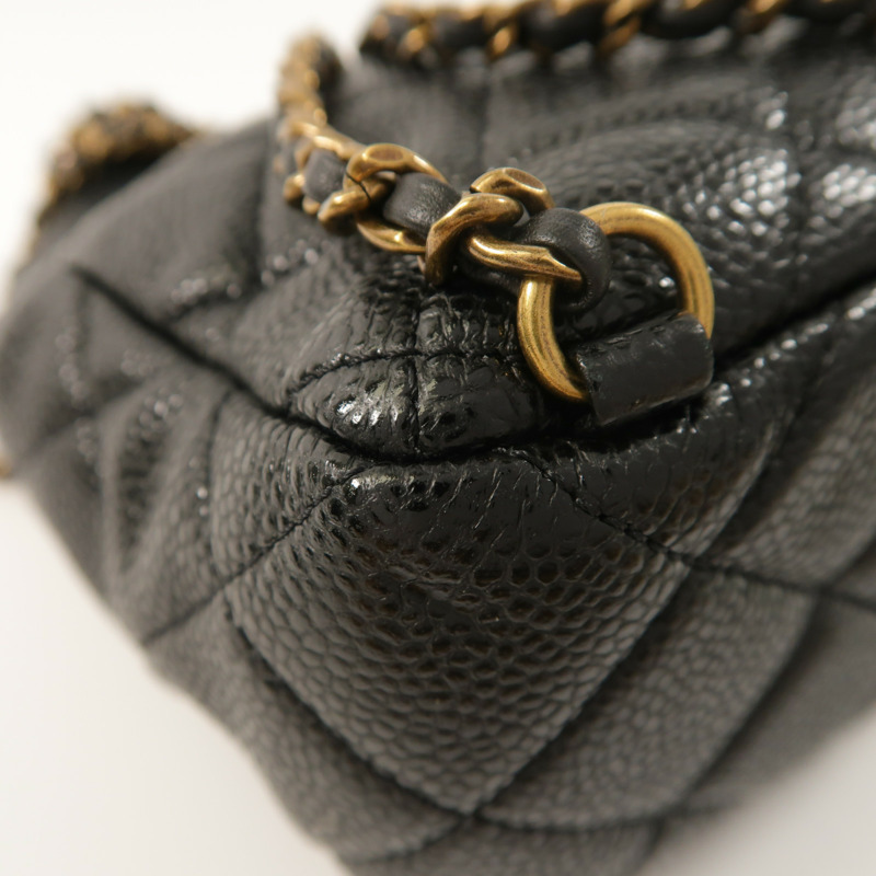 CHANEL 牛皮皮革Backpack背包-13