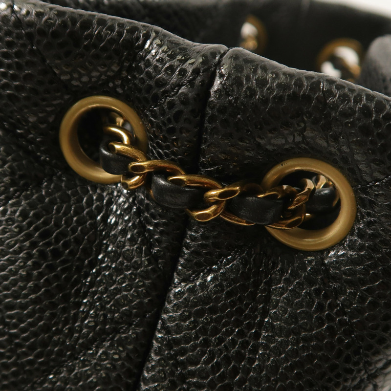 CHANEL 牛皮皮革Backpack背包-16