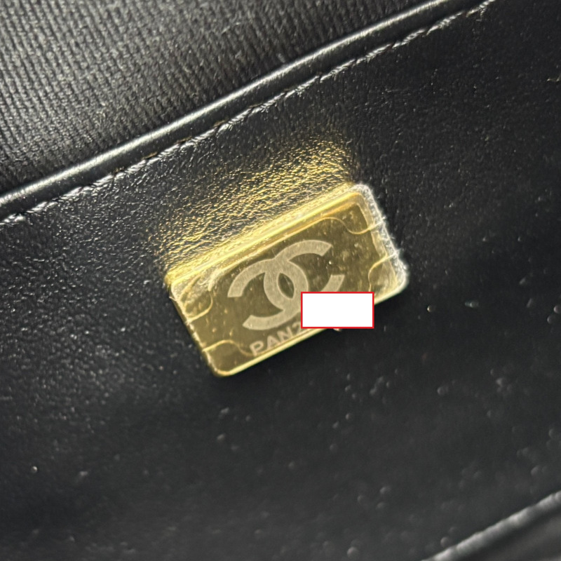 黑色 菱格紋小羊皮 Walk of Fame 星形肩背包【CHANEL 香奈兒】 AS4579-6