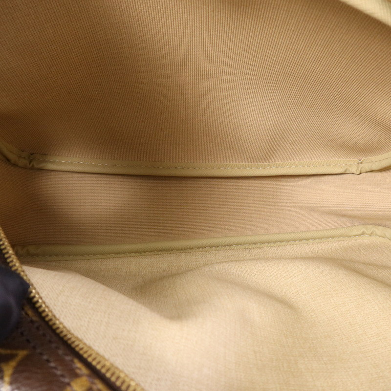 LOUIS VUITTON Monogram Reporter PM金扣肩背袋-4