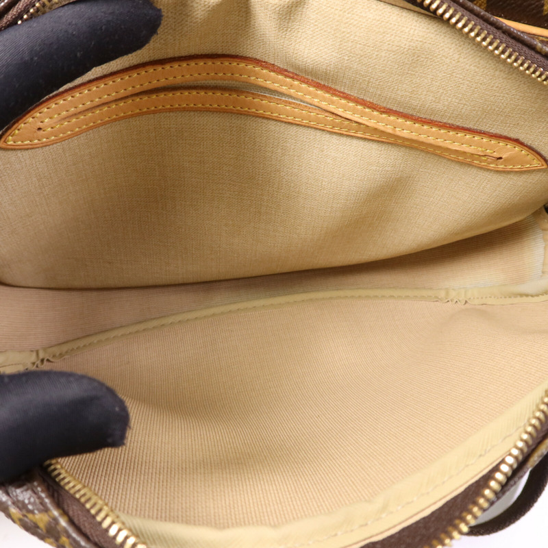 LOUIS VUITTON Monogram Reporter PM金扣肩背袋-5