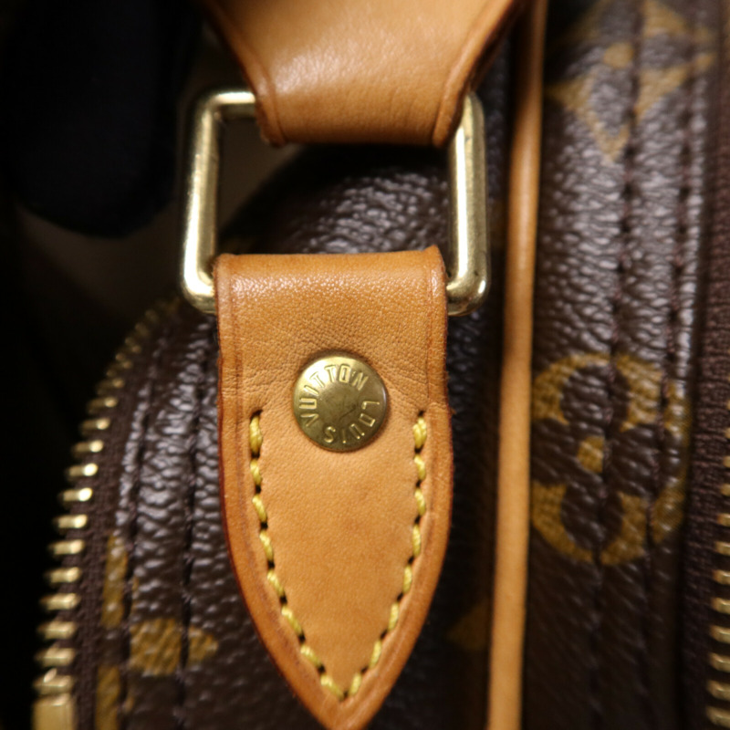 LOUIS VUITTON Monogram Reporter PM金扣肩背袋-16