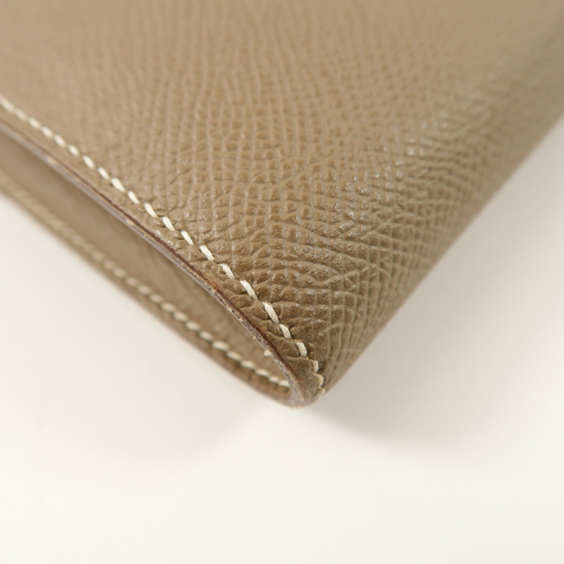 HERMES Epsom皮革Constance To Go金扣肩背袋Etoupe-13