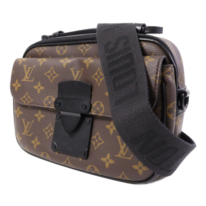 LOUIS VUITTON Monogram S Lock Messenger手挽肩背兩用袋-2