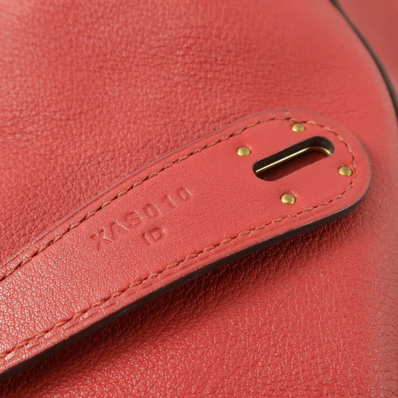 HERMES 皮革Lindy 30手挽肩背兩用袋Rouge Grenat-6
