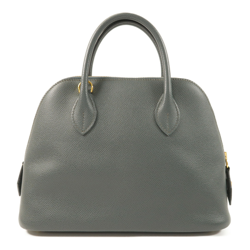 HERMES Epsom皮革Bolide 1923金扣手挽肩背兩用袋Bleu Orage-1