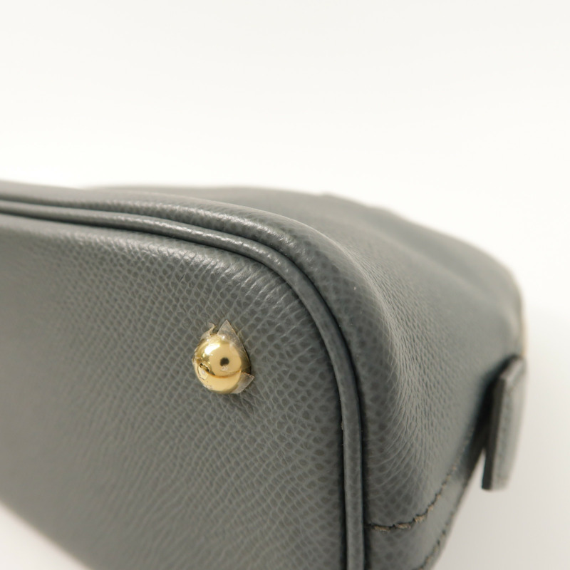 HERMES Epsom皮革Bolide 1923金扣手挽肩背兩用袋Bleu Orage-9