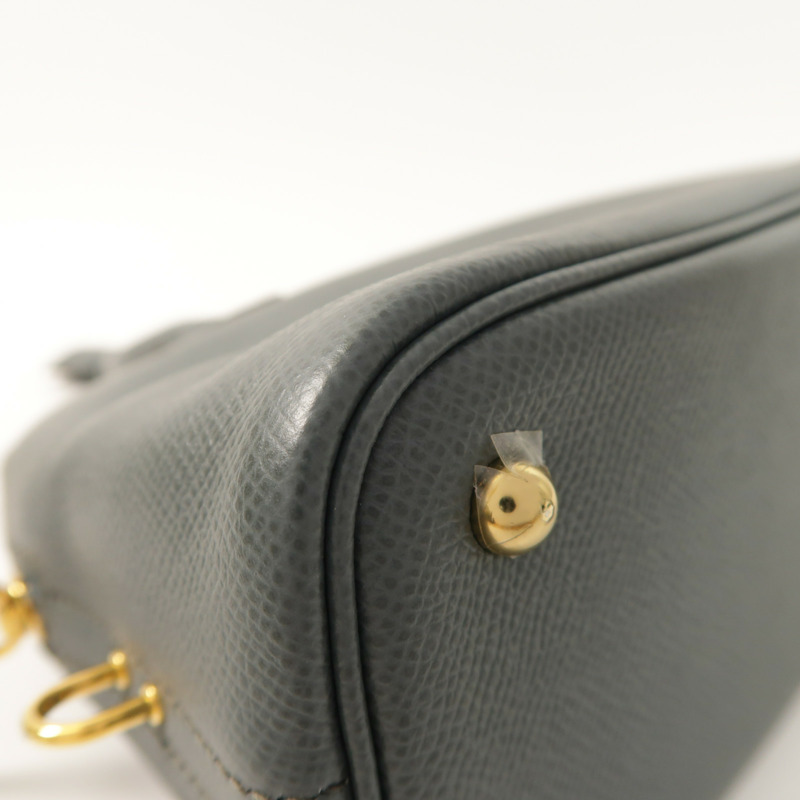 HERMES Epsom皮革Bolide 1923金扣手挽肩背兩用袋Bleu Orage-10