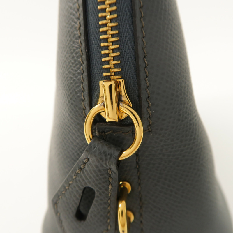 HERMES Epsom皮革Bolide 1923金扣手挽肩背兩用袋Bleu Orage-16