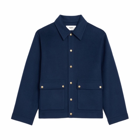 Celine 女士 長袖羊絨休閒夾克FR-42碼