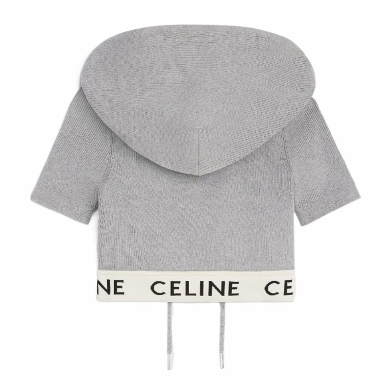 Celine 女士 運動針織拉鍊夾克XS S M碼-1