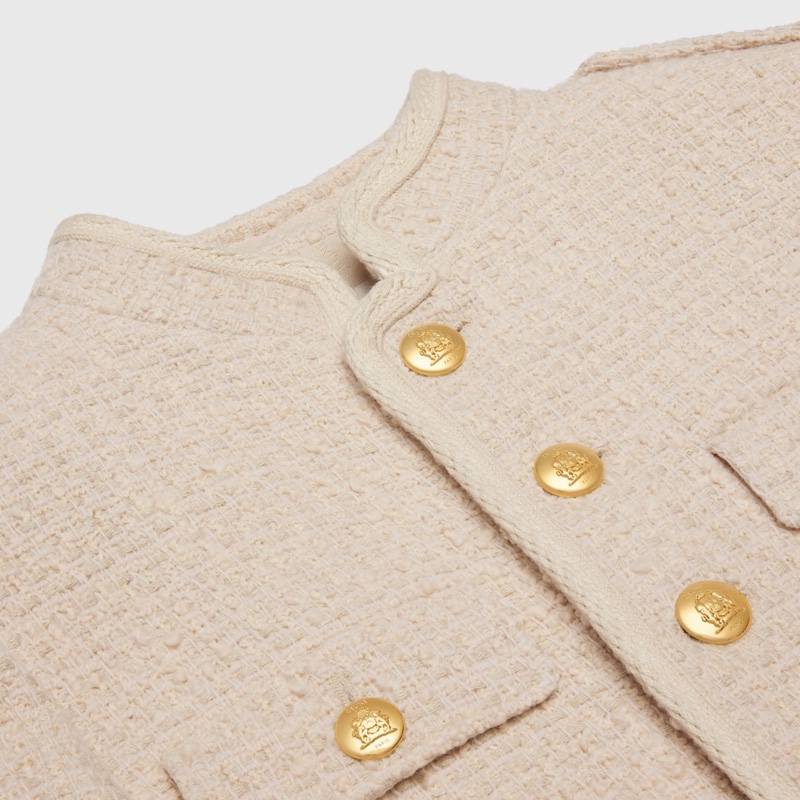 Celine 女士 立領羊毛休閒夾克FR-36-4