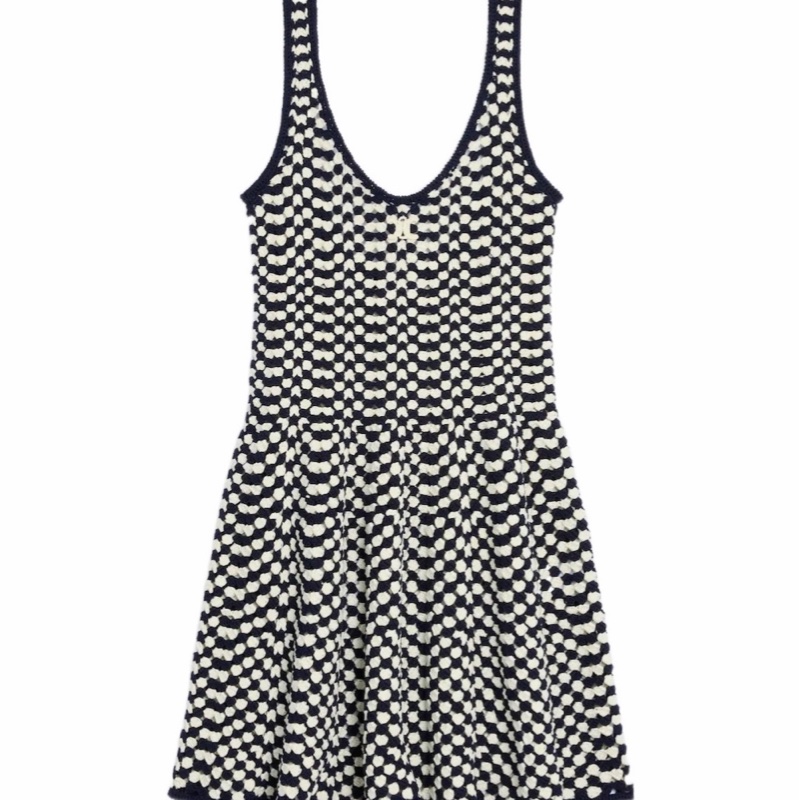 Celine 女士 V領連衣裙S M-0