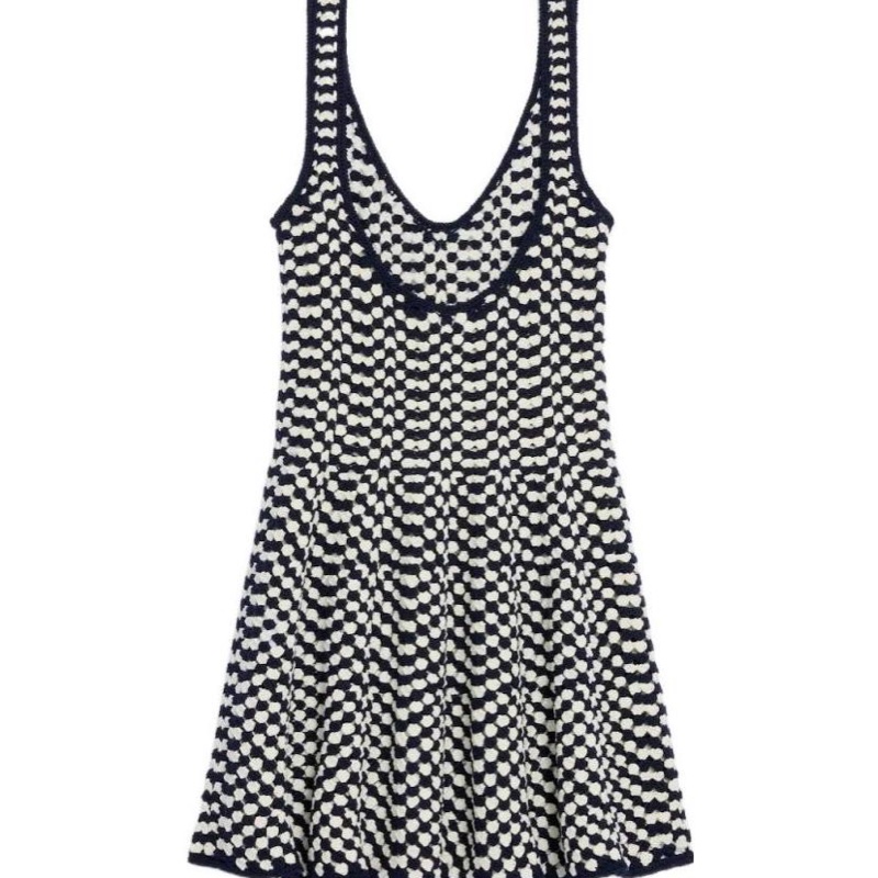 Celine 女士 V領連衣裙S M-4