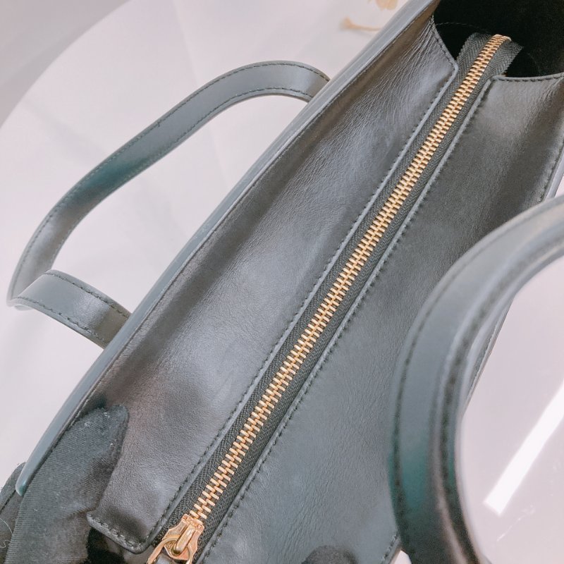 MS0572 Salvatore Ferragamo 菲拉格慕 手提 小包 帆布 輕身 拼牛皮 米色 黑色 Amy Tote Shoulder Bag Canvas Beige x GHW-14