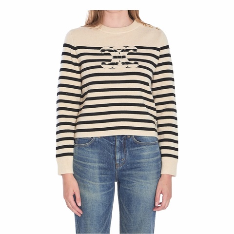 Celine 女士 長袖毛衣S m