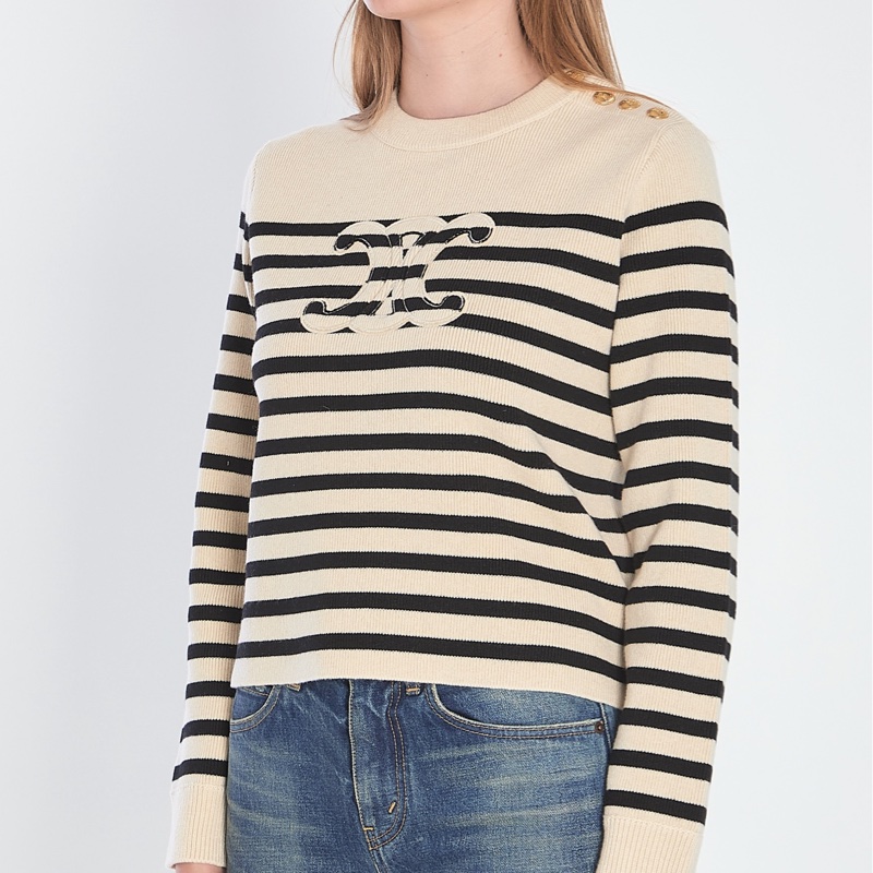 Celine 女士 長袖毛衣S m-2