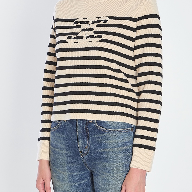 Celine 女士 長袖毛衣S m-4