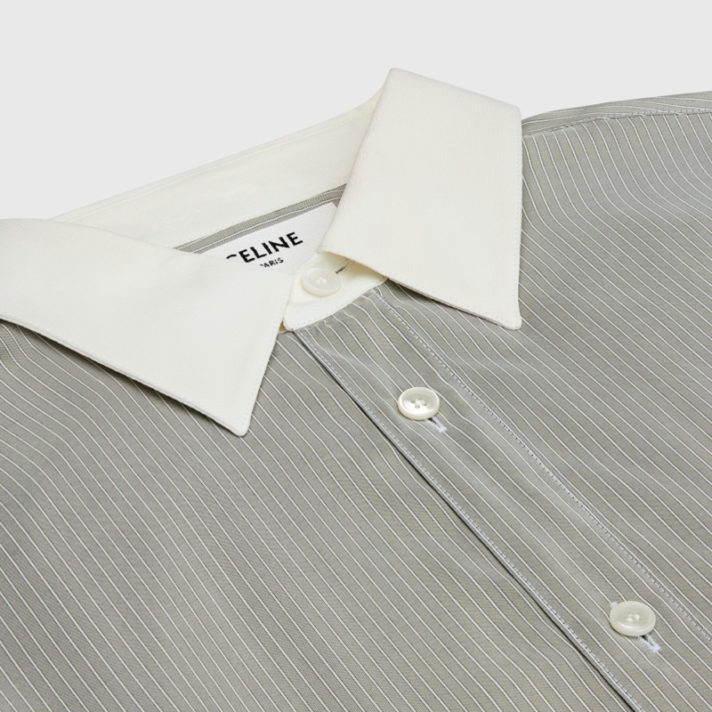 Celine 女士 ROMY 條紋襯衫FR-34-2
