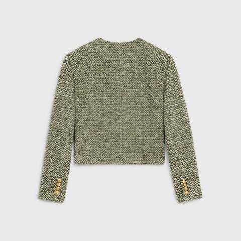 Celine 女士 粗花呢休閒夾克FR-36-5