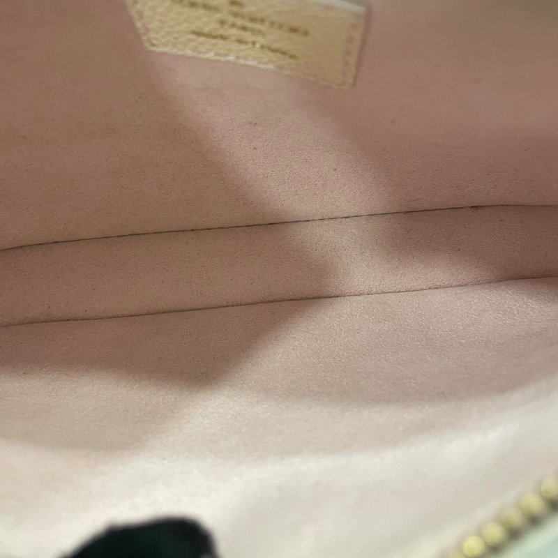 LOUIS VUITTON 路易威登 M46093 MULTI POCHETTE ACCESSOIRES 二合一麻將包 皮革 粉色 金釦-13