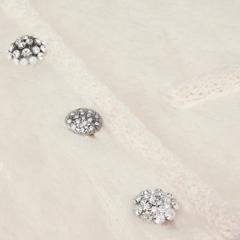 Celine 女士 拉絨馬海毛開衫XS-2