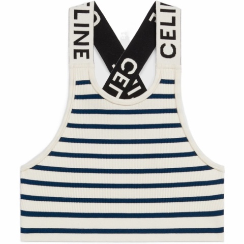 Celine 女士 圓領運動背心XS M碼