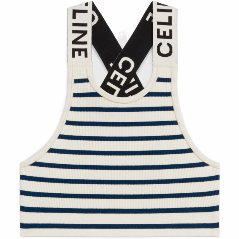 Celine 女士 圓領運動背心XS M碼-0