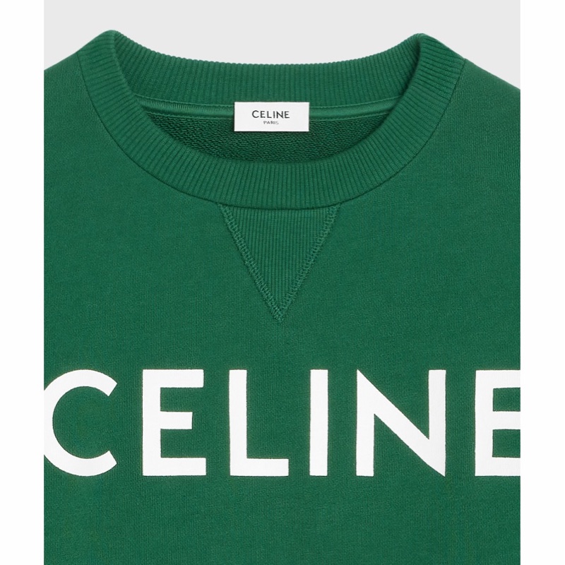 Celine 女士 棉質抓絨短款衛衣M-2