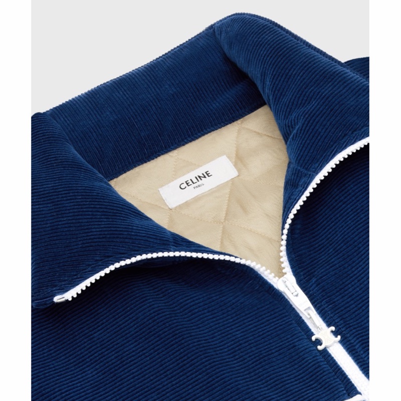 Celine 女士 徽標拉鍊休閒夾克S M碼-2