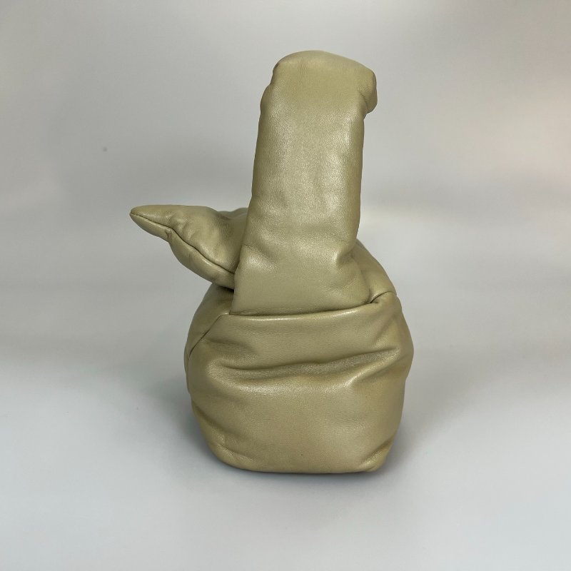 LOEWE 062244 綠Puffer Puzzle hobo單肩包-2