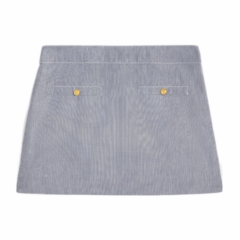 Celine 女士 褶襇迷你短裙34 38-1