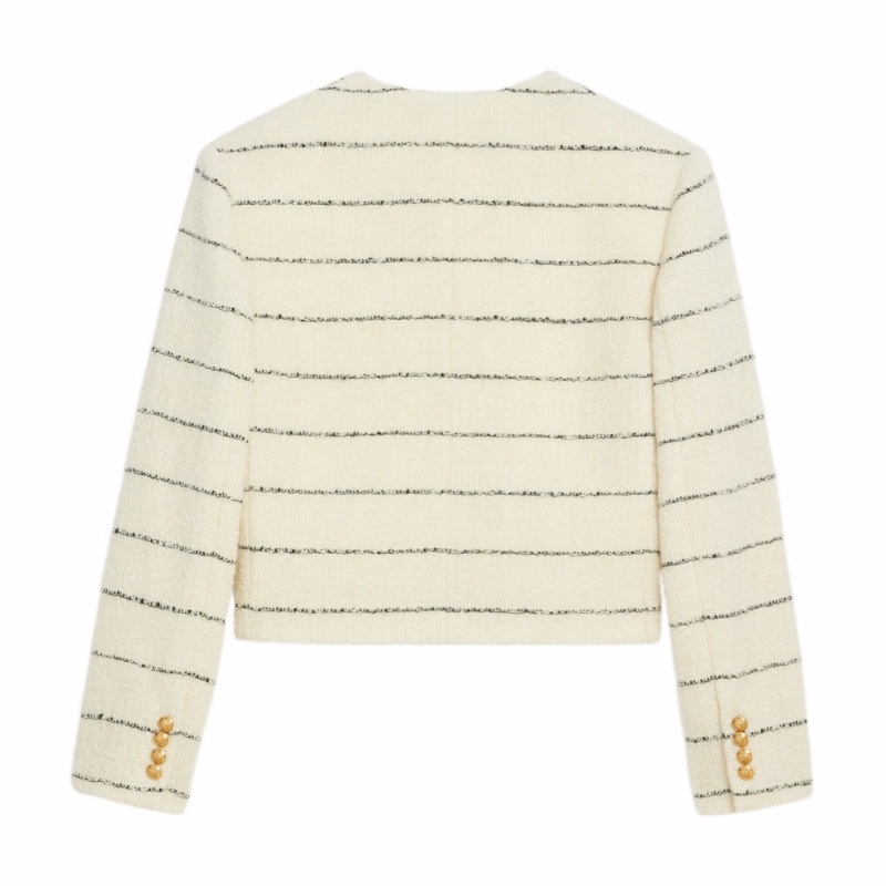 Celine 女士 條紋長袖夾克FR-38 FR-40碼-3