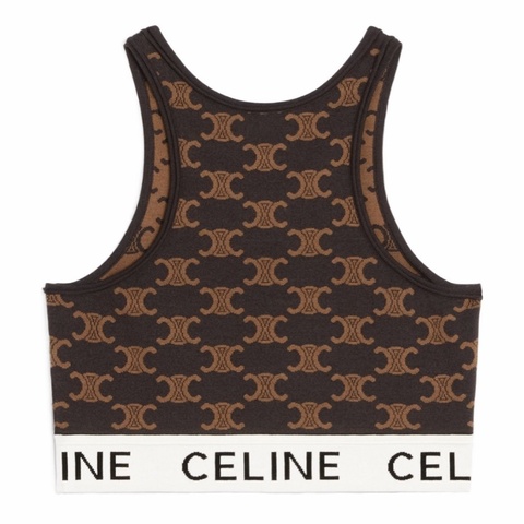 Celine 女士 徽標背心XS S M碼
