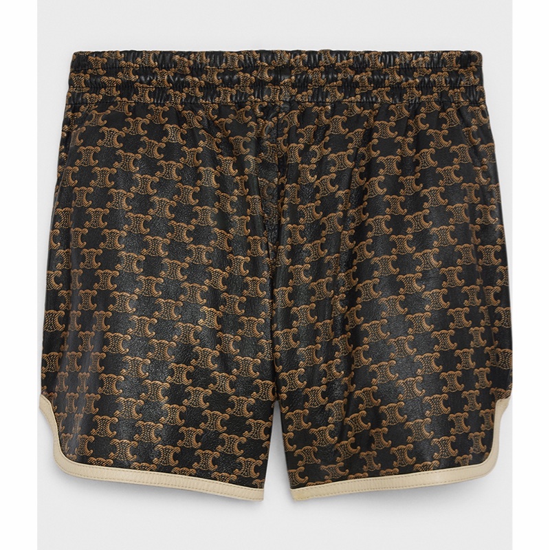 Celine 女士 字母印花短褲FR-40碼-3